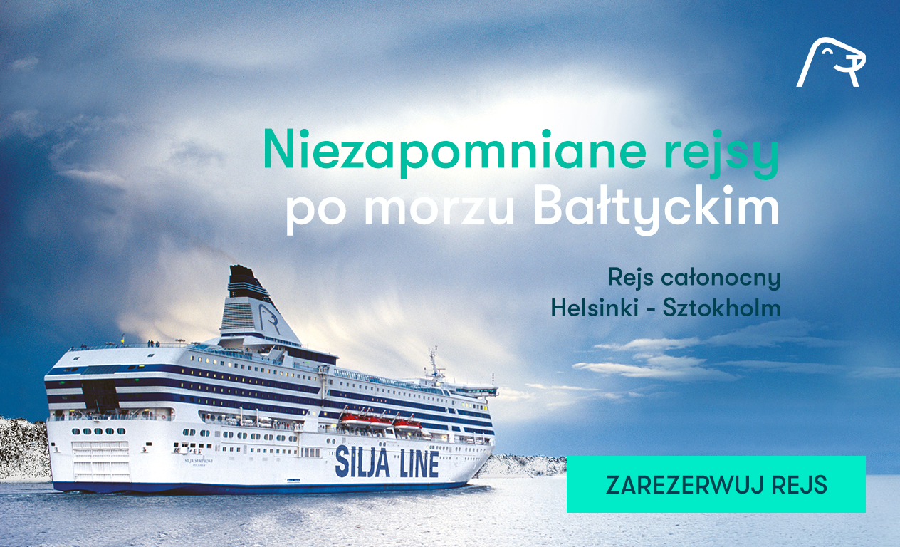 Niezapomniane rejsy
po morzu Bałtyckim
Rejs całonocny
Helsinki-Sztokholm