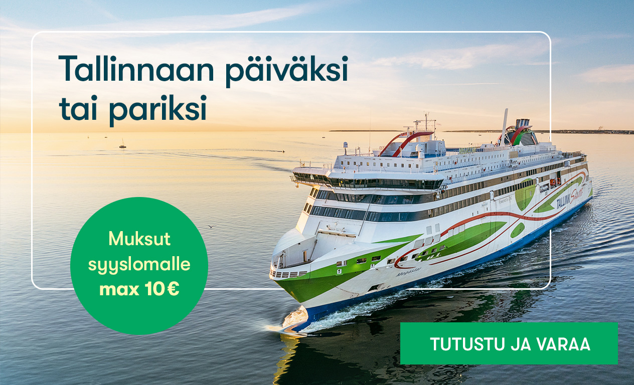 Tallinnaan päiväksi tai pariksi, Muksut syyslomalle max 10 €