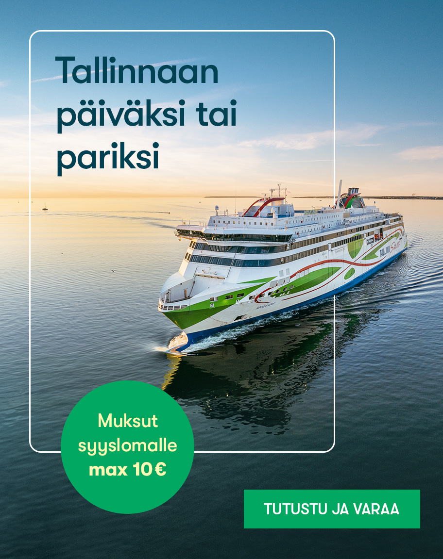 Tallinnaan päiväksi tai pariksi, Muksut syyslomalle max 10 €