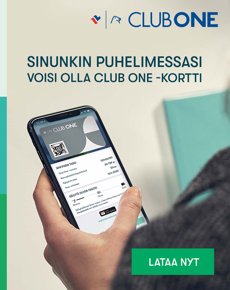 Lataa itsellesi Club One -mobiilikortti