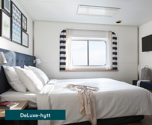 Deluxe-hytt på kryssning till Helsingfors