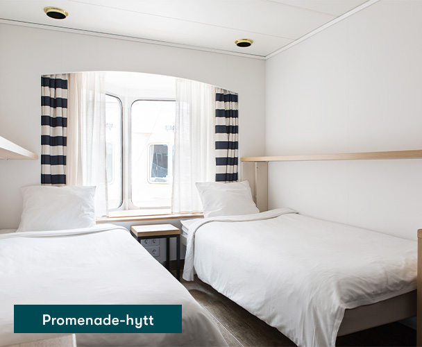 Promenade-hytt på Helsingforskryssning