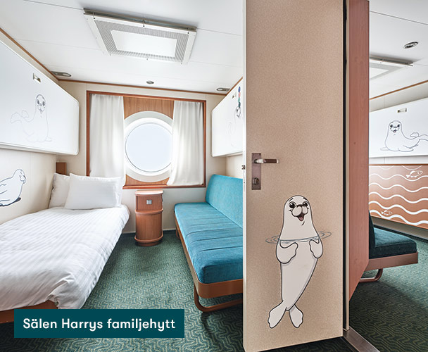 Sälen Harrys familjehytt på Baltic Queen