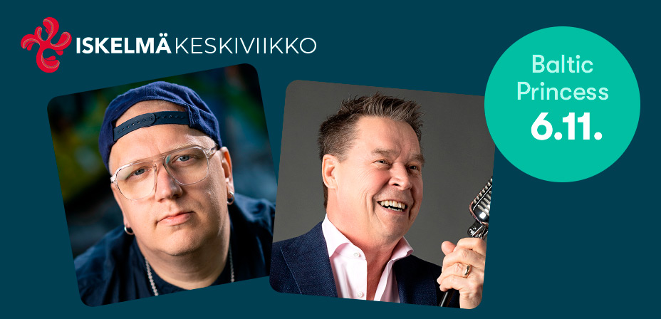 Arttu Wiskari sekä Markku Aro & Diesel 6.11. Baltic Princessin Iskelmäkeskiviikkoristeilyllä