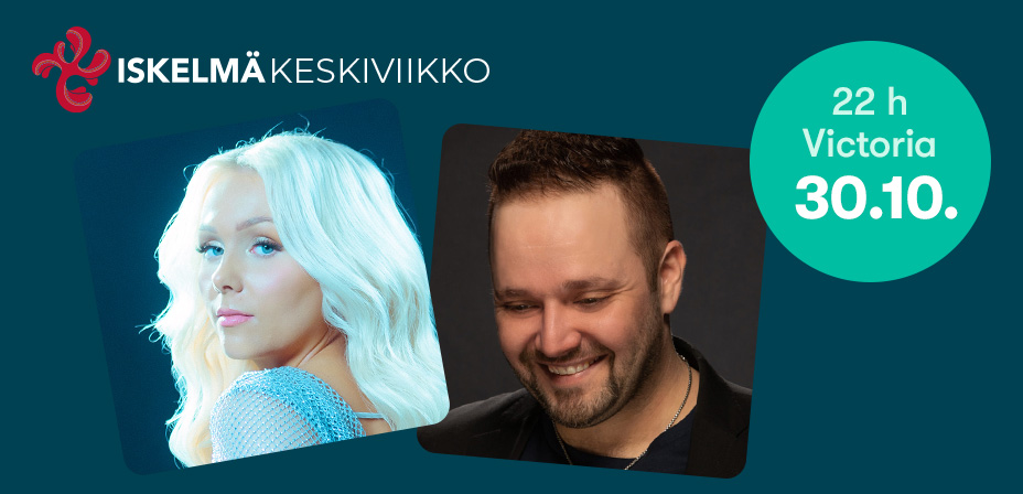 Viivi sekä Antti Ahopelto & Etiketti 30.10. Victorian Iskelmäkeskiviikkoristeilyllä