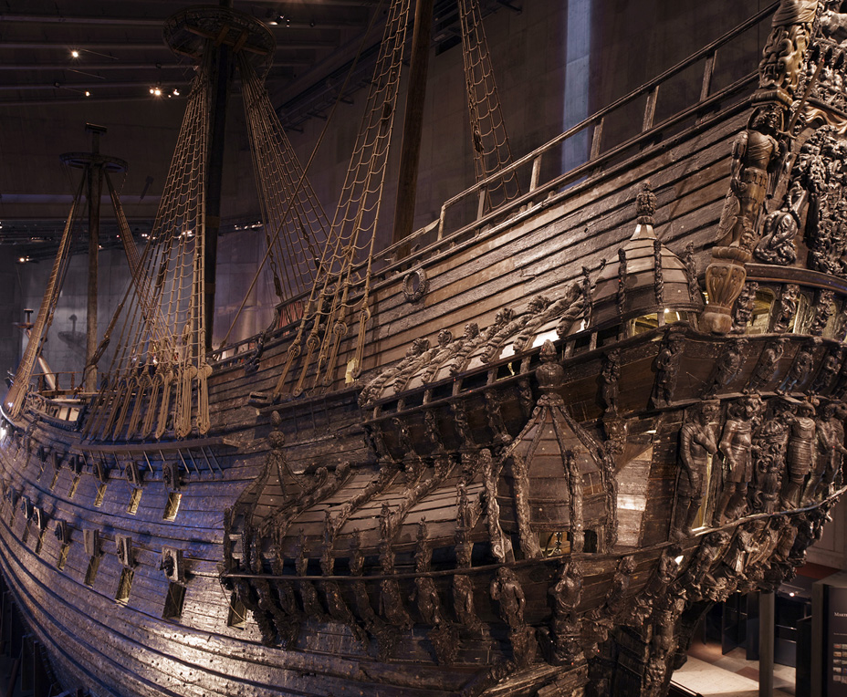 Tukholman Vasa-museon Vasa-laiva