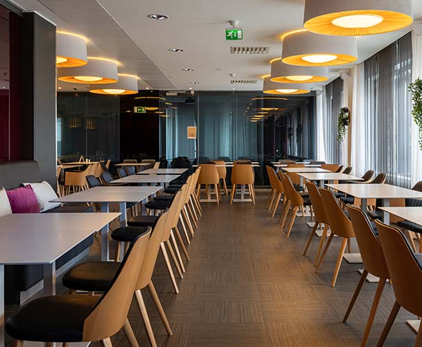 Frukostrestaurangen på Scandic Tampere Station