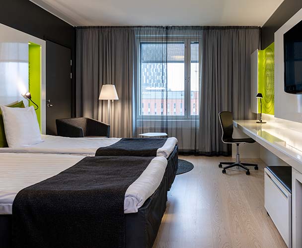 Standardrum på Scandic Tampere Station