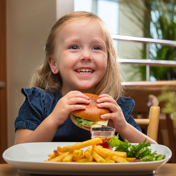 Mat för barn på kryssning